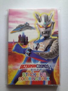 27x20.5cm (l) stickers coloring colouring books buku mewarna