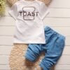 2pcs korean smart boy set