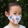 3d kid children cotton washable mask + free 2pcs pm2.5 filter