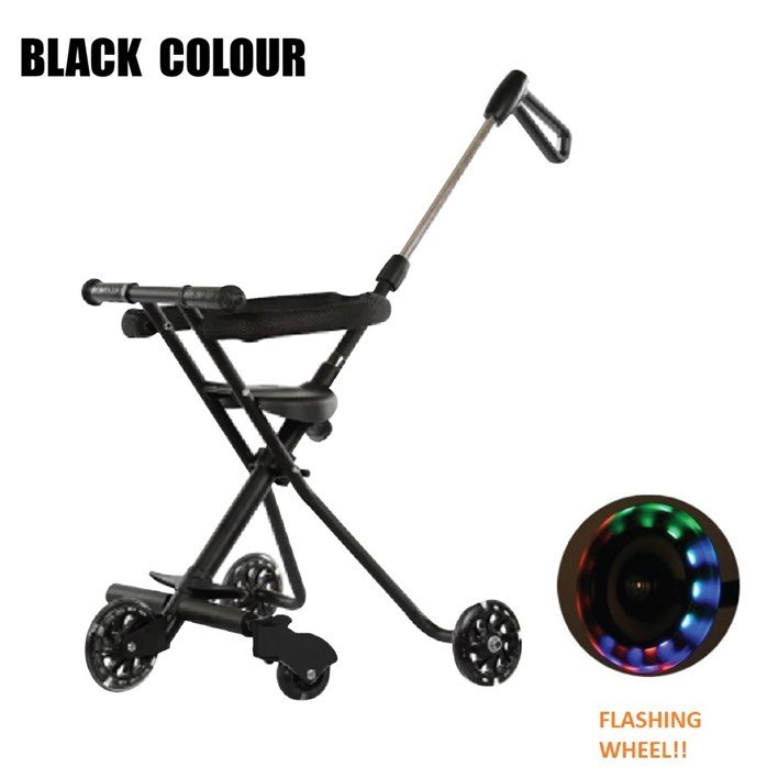 5 Wheels Portable Lightweight Tricycle Stroller