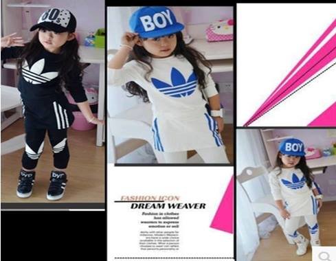 ad girl sweater+trousers set sa4429 black