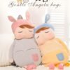 cute softplush metoo angela sleeping bunny rabbit doll