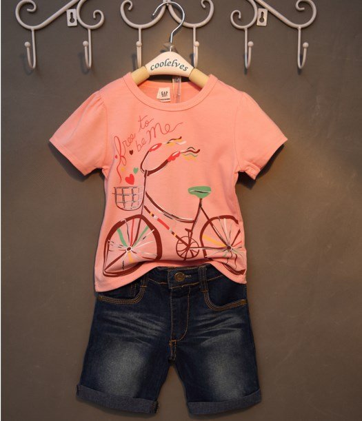 girl set 2pcs top+ jean (210474)