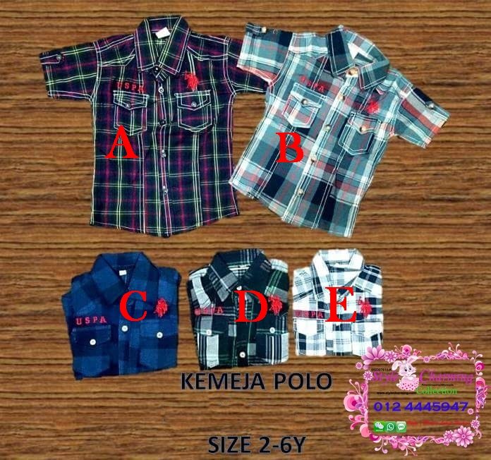 boy kemeja polo