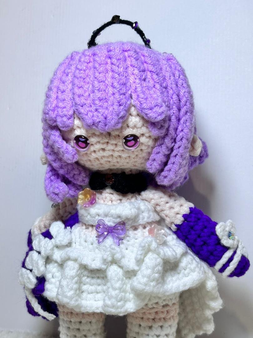 24cm castorice anime honkai star rail hsr cute handmade crochet amigurumi patung doll toy present hadiah girl boy budak adult birthday 24cm castorice anime honkai star rail hsr cute handmade crochet amigurumi patung doll toy present hadiah girl boy budak adult birthday