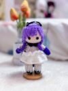 mini version castorice anime honkai star rail hsr cute handmade crochet amigurumi patung doll toy present hadiah girl boy budak adult birthday