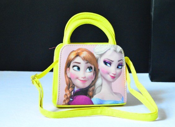cute girl frozen anna elsa style handbag