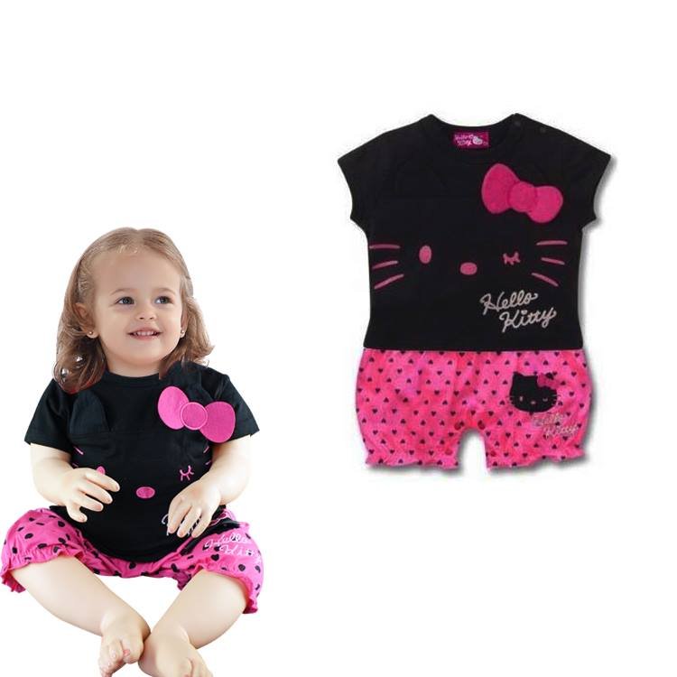 cute hello kitty romper