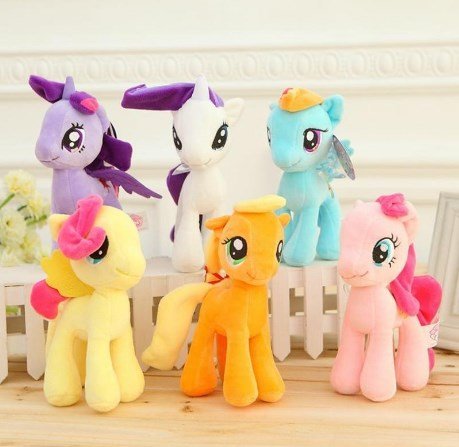 cute softplush toy my little pony