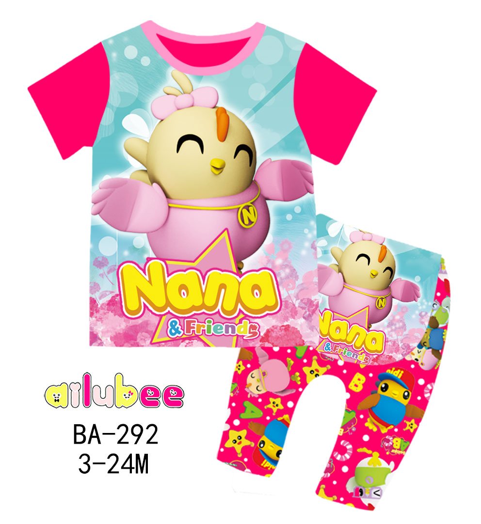 didi & friends ailubee kids pyjamas (ba292 / 526) 3 6m