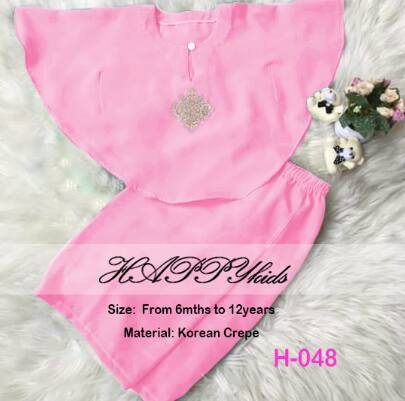 dokoh batwing kurung happykids (kids) h048 10y