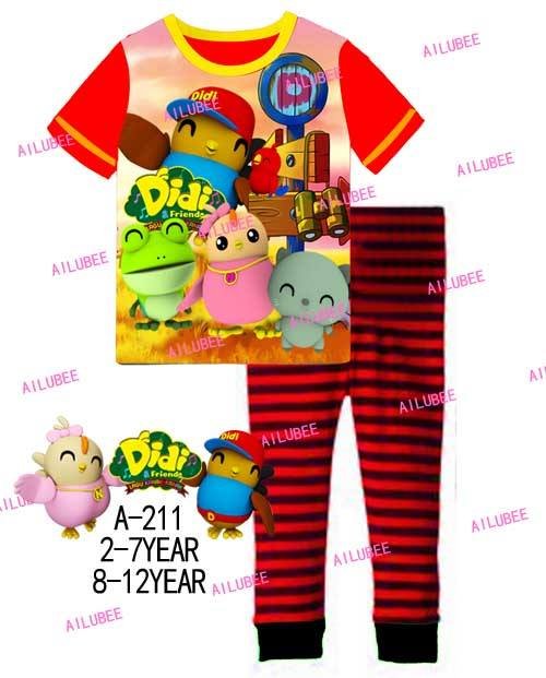 didi&friends ailubee pyjamas (a 211) 8 , 12y