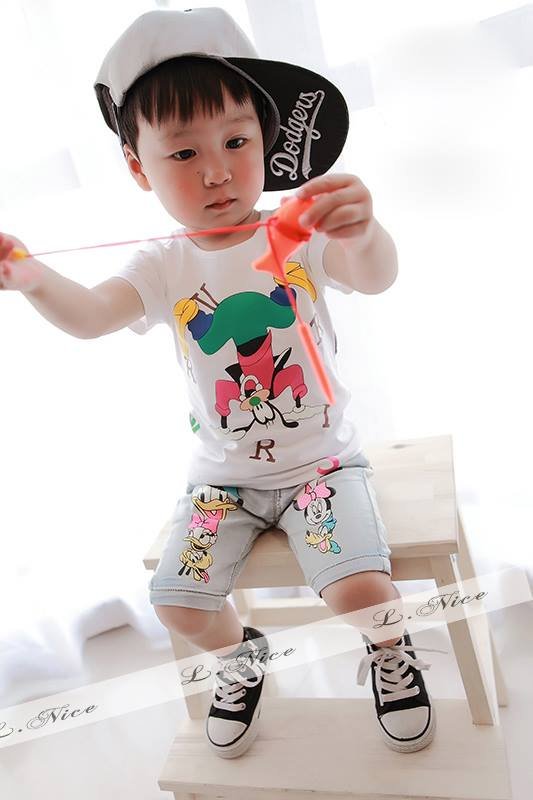 disney boy set top+jean