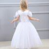 disney cinderella elegance costume dress with butterfly white 130