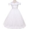 disney cinderella elegance costume dress with butterfly white 130