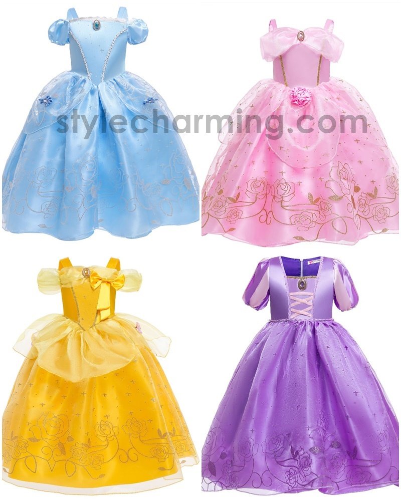 disney princess most elegance costume dress cosplay pretend play cinderella aurora belle rapunzel disney princess most elegance costume dress cosplay pretend play cinderella aurora belle rapunzel