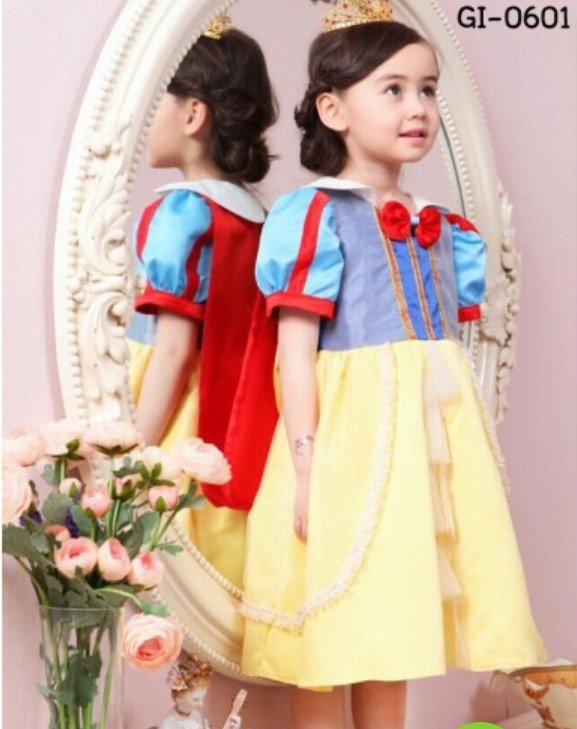 fancy dress costume princess snow white dresses with cape 100 120 130 fancy dress costume princess snow white dresses with cape 100 120 130