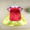 fancy dress costume princess snow white dresses with cape 100 120 130