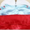 fancy dress costume princess snow white dresses with cape 100 120 130
