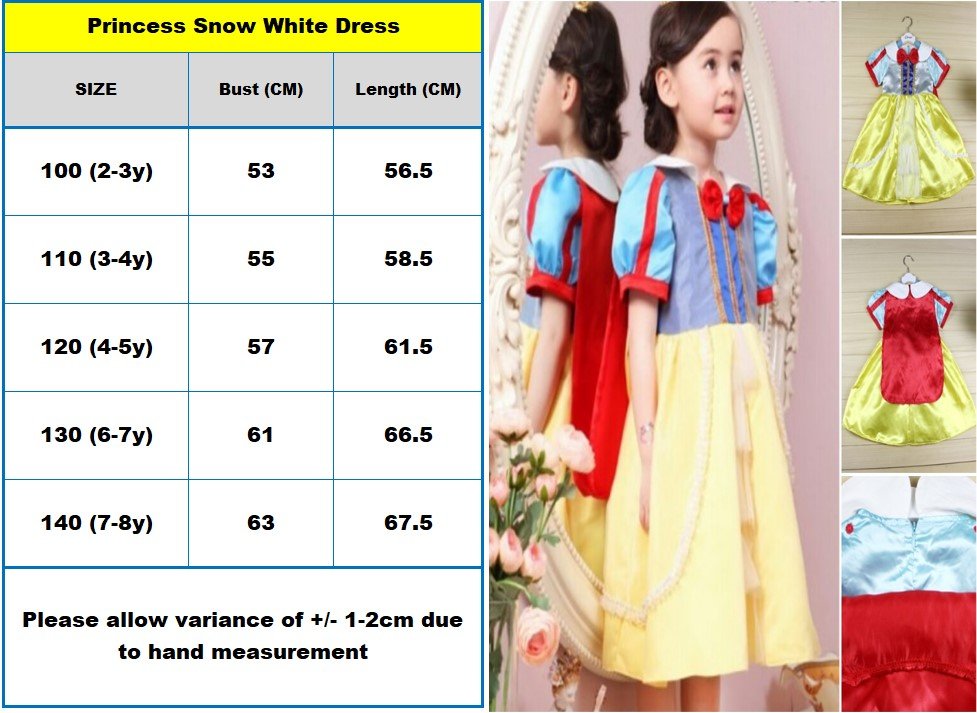 fancy dress costume princess snow white dresses with cape 100 120 130 fancy dress costume princess snow white dresses with cape 100 120 130
