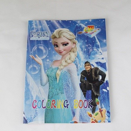 frozen colouring books