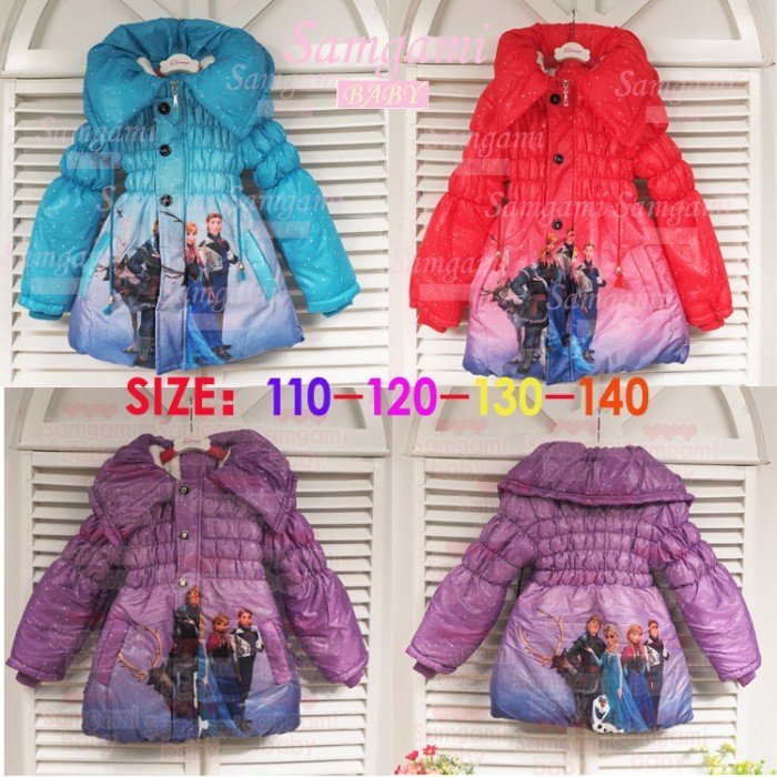 frozen winter jacket