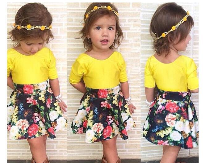 girl set top+skirt sa4224