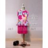summer casual wear outfit cartoon frozen hello kitty little pony minnie mini skirt peplum set 2pcs(top+skirt) (j&y) size 3m 7y