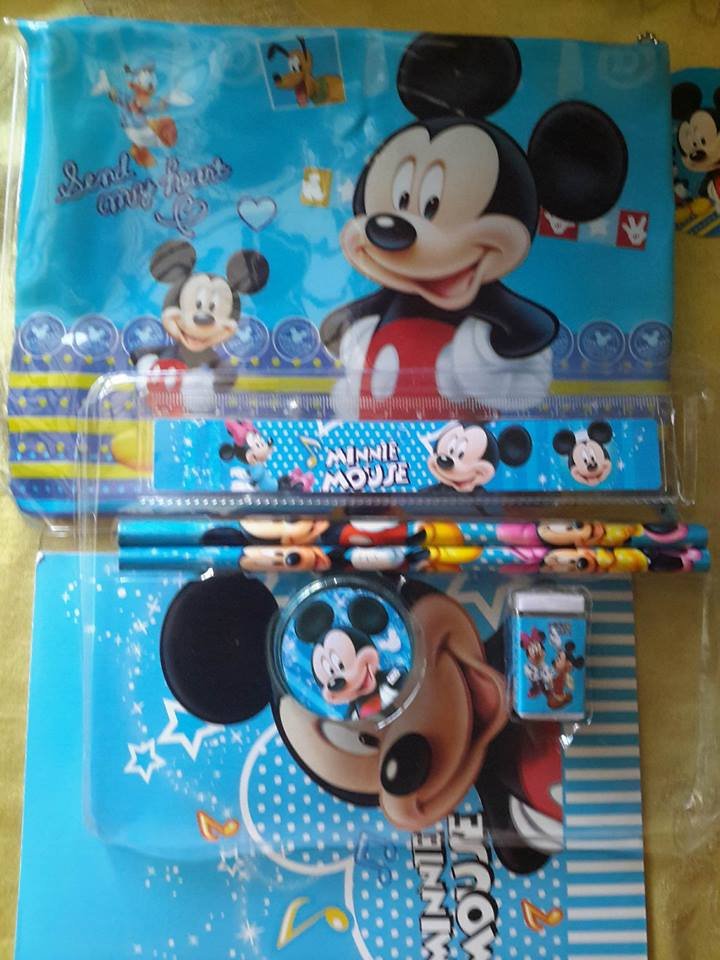 kids stationery giftset mickey