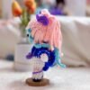 mini version kokomi anime genshin cute handmade crochet amigurumi patung doll toy present hadiah girl boy budak adult birthday