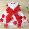 kid girl princess costume cosplay pretend play party elegance flower girl dresses blue 100 110 120