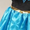kid girl disney costume cosplay pretend play frozen anna dress + vest (2pcs) 31587 130
