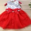 kid girl party costume cosplay pretend play princess dress elegance flower girl dresses red/blue