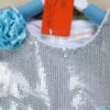 kid girl party costume cosplay pretend play princess dress elegance flower girl dresses red/blue
