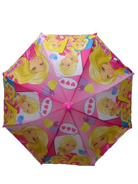 kids cartoon umbrella barbie