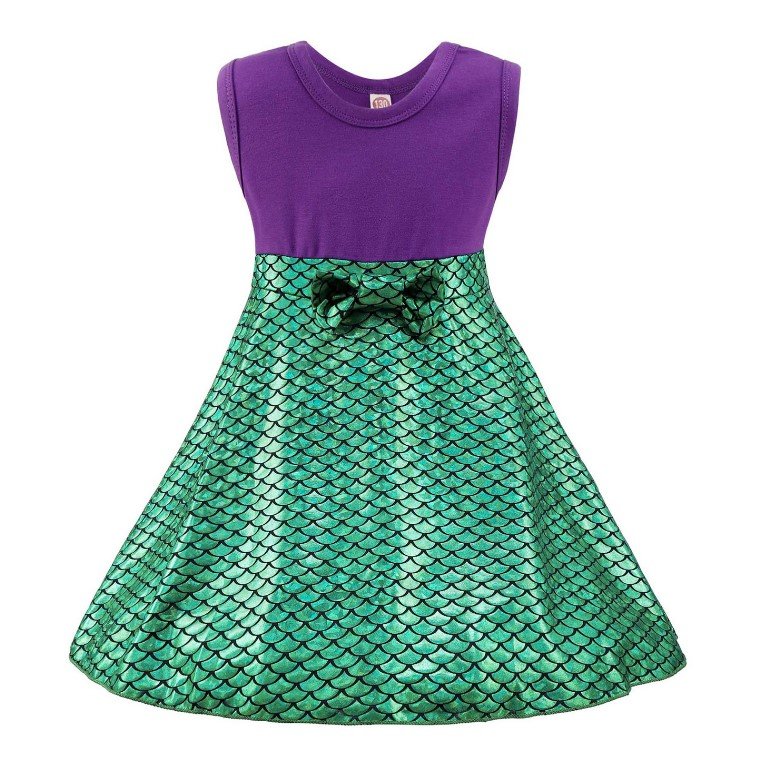 knit cotton dress mermaid