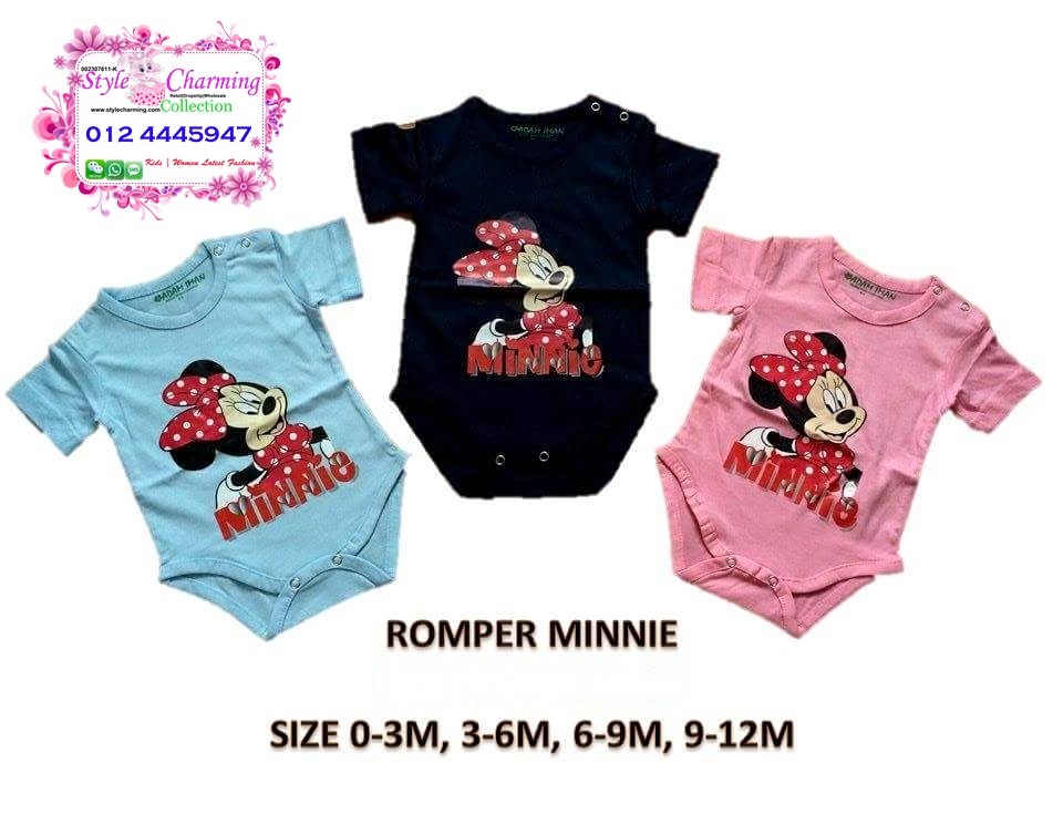 >rm10 corner< minnie baby romper