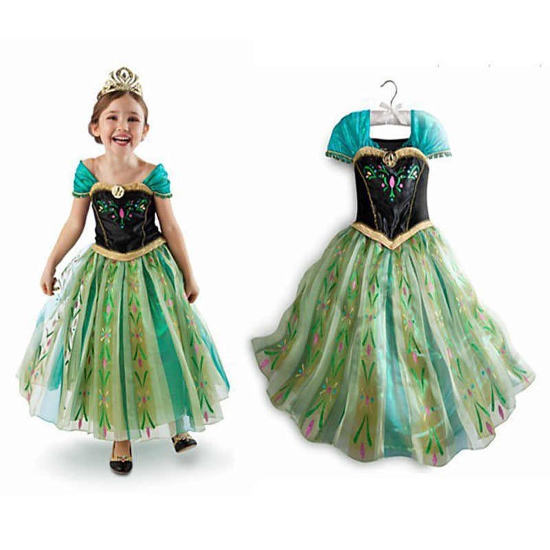 most wanted frozen anna coronation dress costume pretend play birthday gift 110