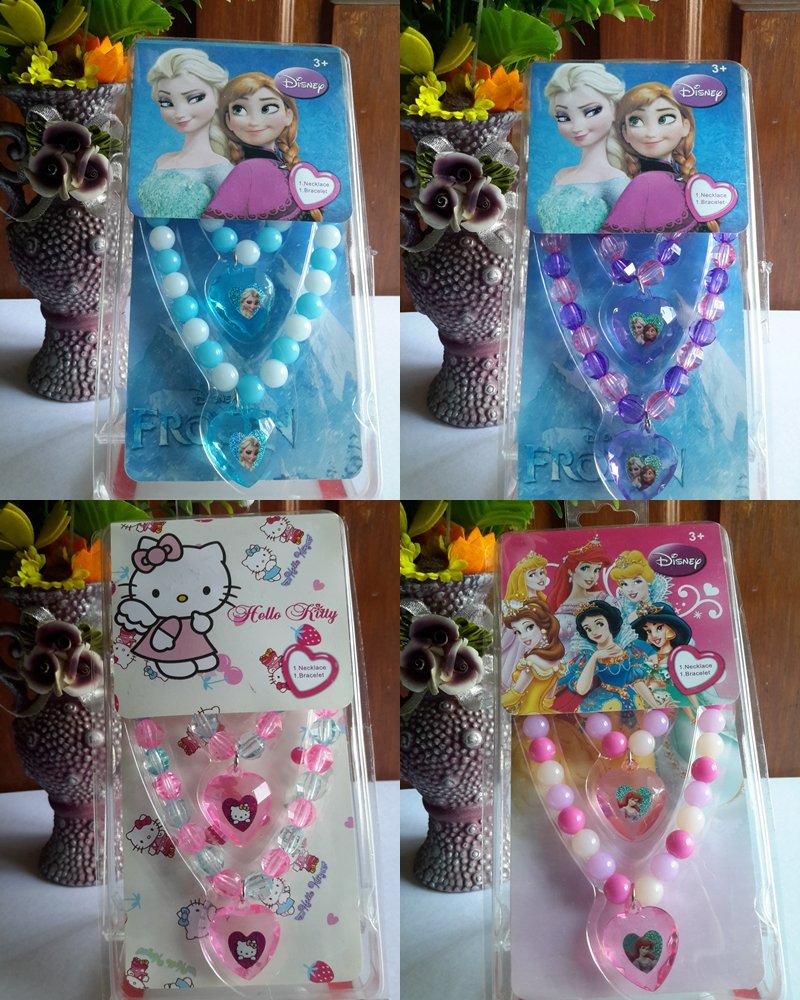 necklace bracelet combination package party dress up accessories