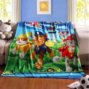 [ready stock] paw patrol super soft coral fleece blanket selimut bigger size 1.5x2m