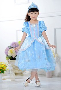 new design princess elsa frozen 130 31582 costume cosplay pretend play birthday gift hadiah harijadi party