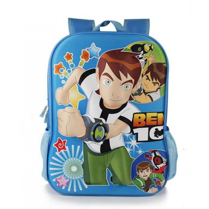 school backpack 3d ben10