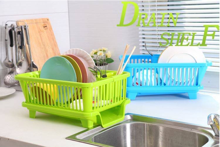 single tier dish rack drainer (drying rack)
