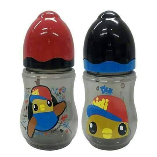 (twin pack) didi & friends wide neck bpa free bottle 9oz 250ml