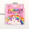 12pcs color crayon disney cartoon design
