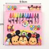 12pcs color crayon disney cartoon design