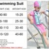 2810 boy girl kids floating swimming suit baju renang swimwear + cap cat m , l , xl