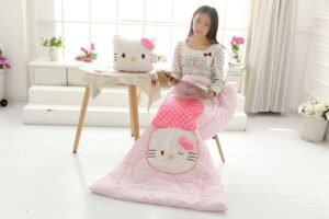 hello kitty blanket pillow present gift hadiah chritsmas xmas valentine kekasih couple love