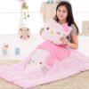 hello kitty blanket pillow present gift hadiah chritsmas xmas valentine kekasih couple love