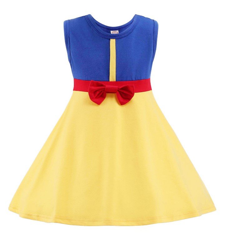 knit cotton snow white dress